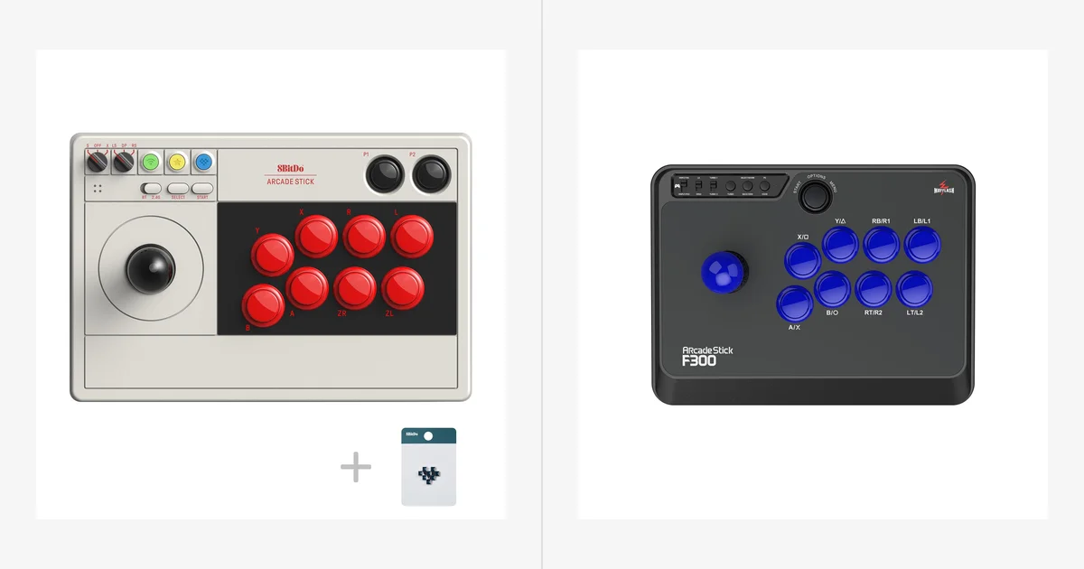 Premium polish or broader compatibility: which fight stick wins?