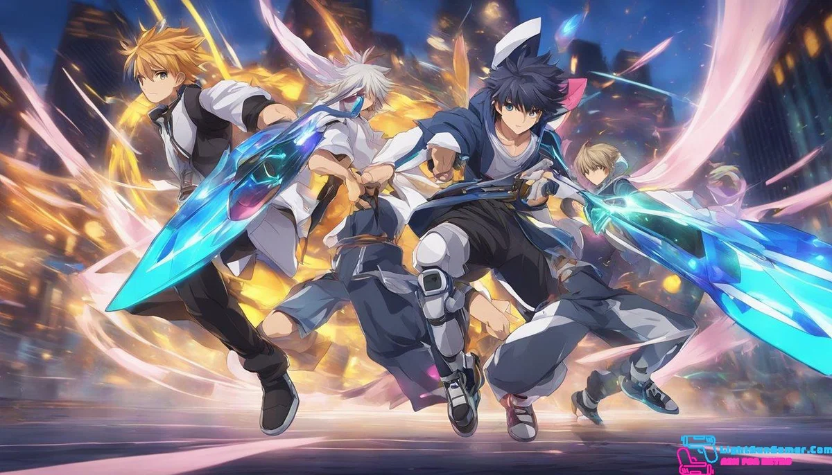 Players engage in fast-paced combat, executing combos and special moves. Intense action, dynamic camera angles, and vibrant visuals immerse the player in the adrenaline-pumping gameplay