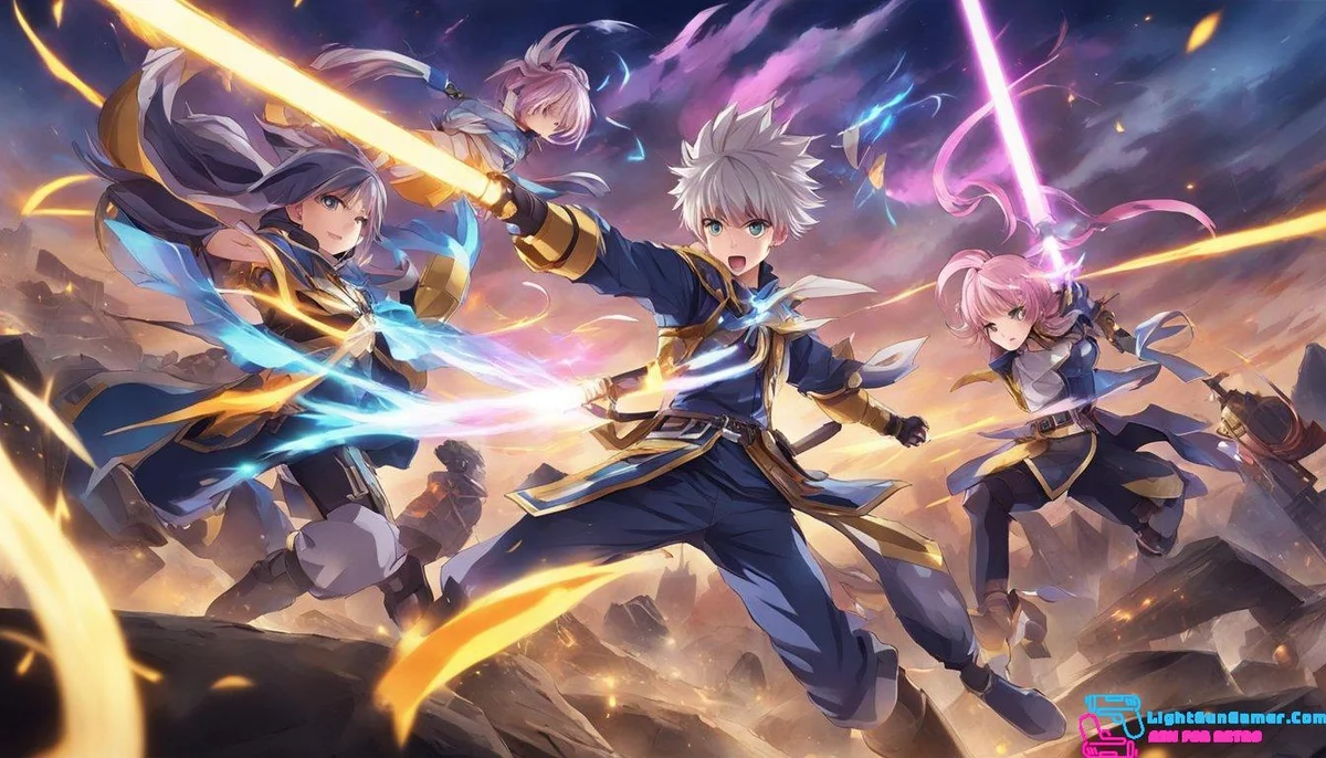 Characters engage in dynamic combat, wielding unique weapons and casting powerful spells. They customize their abilities and equipment, creating a visually stunning and diverse battlefield